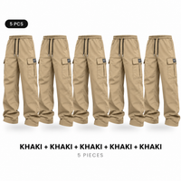 '- KHAKI -5-PACK