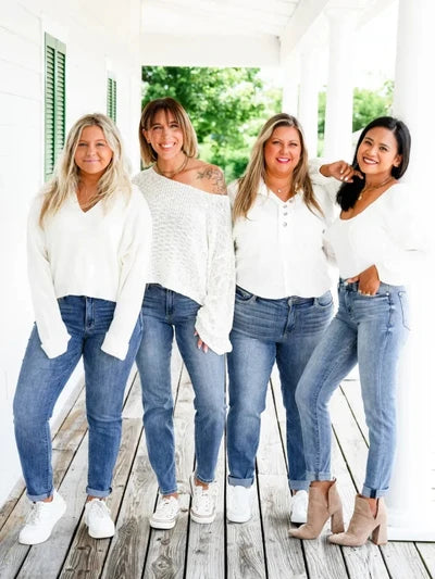 ✨HOT SALE 80% OFF👖New Tummy Control Bootcut Jeans