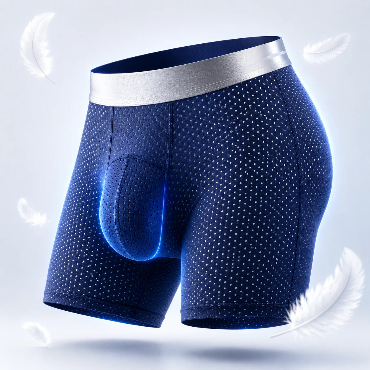 🔥 BEST DEAL 80% OFF TODAY🔥 2026 HOT SALE  AirFlexTM Premium Leakproof IceSilk Mesh Men's Boxer