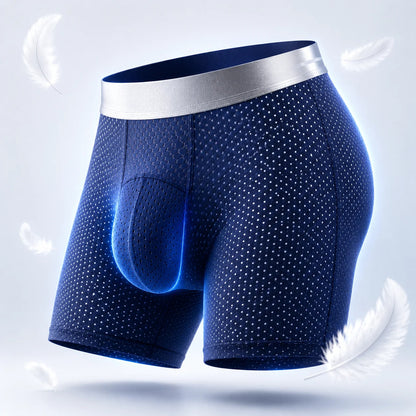 🔥 BEST DEAL 80% OFF TODAY🔥 2026 HOT SALE  AirFlexTM Premium Leakproof IceSilk Mesh Men's Boxer