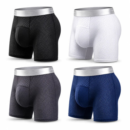 🔥 BEST DEAL 80% OFF TODAY🔥 2026 HOT SALE  AirFlexTM Premium Leakproof IceSilk Mesh Men's Boxer