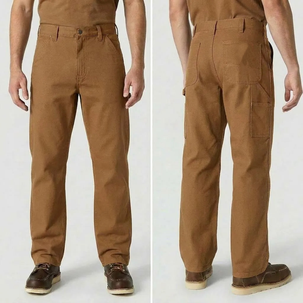 Ends at Midnight ! Men's Flex Relaxed Straight Work Pants Rigby Pant